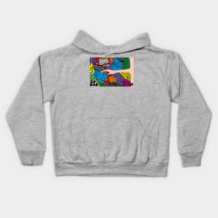 The hand of the imagination. Kids Hoodie